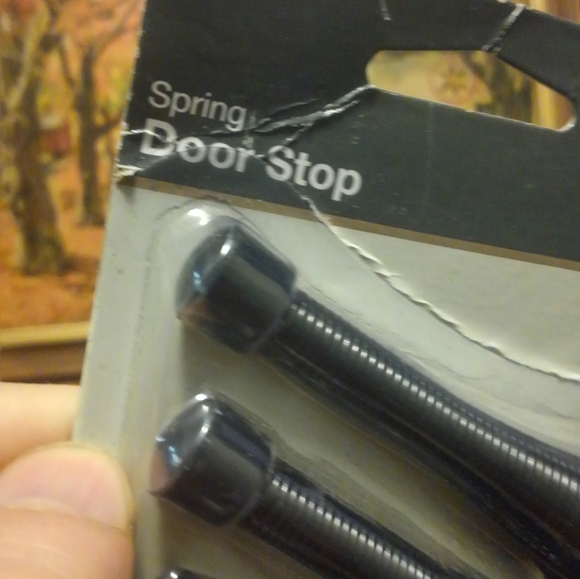 Spring Door 🚪 Stop 🛑 Set of 5 🆕 Black Home Decor Accent Repair Doorstop 😊 - Picture 3 of 5